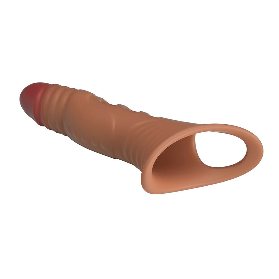 GUAINA VIBRANTE REALISTICA CON MINI VIBRATORE, MATERIALE TPE PREMIUM, ERGONOMICA E SILENZIOSA