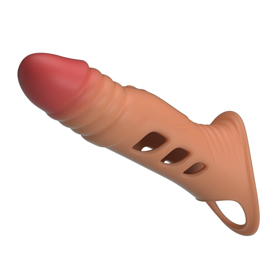 GUAINA VIBRANTE REALISTICA CON MINI VIBRATORE, MATERIALE TPE PREMIUM, ERGONOMICA E SILENZIOSA