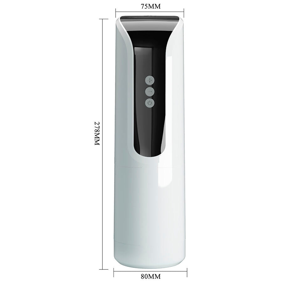 MASTURBATORE AUTOMATICO, SPINTA E ROTAZIONE, SCHERMO LED