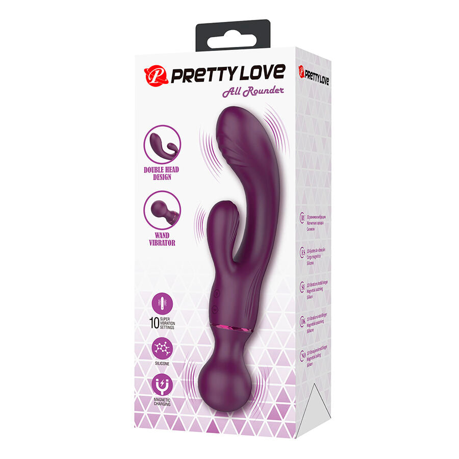 PRETTY LOVE - VIBRATORE PUNTO G VIOLA TUTTOFARE