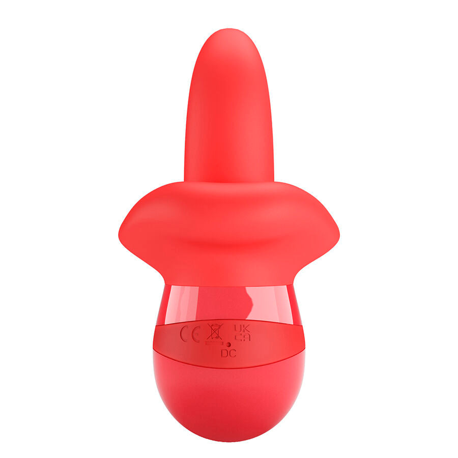PRETTY LOVE - OBELIA MASTURBATORE VIBRATORE CON LINGUA E MOVIMENTO ORBITALE
