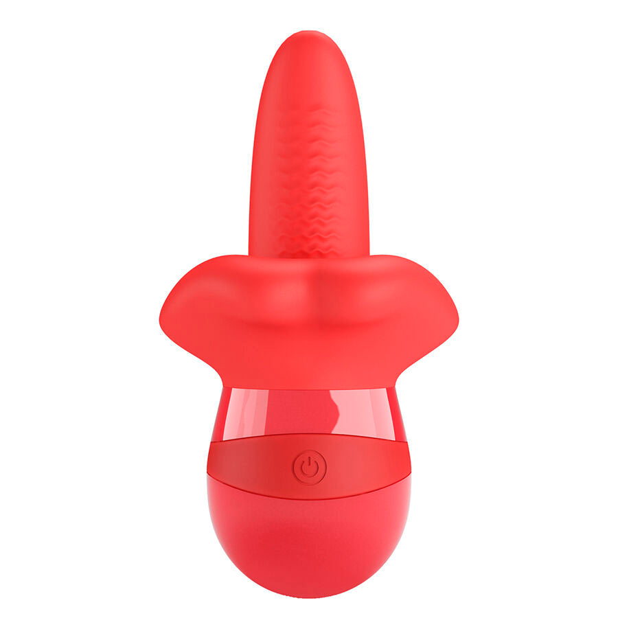 PRETTY LOVE - OBELIA MASTURBATORE VIBRATORE CON LINGUA E MOVIMENTO ORBITALE