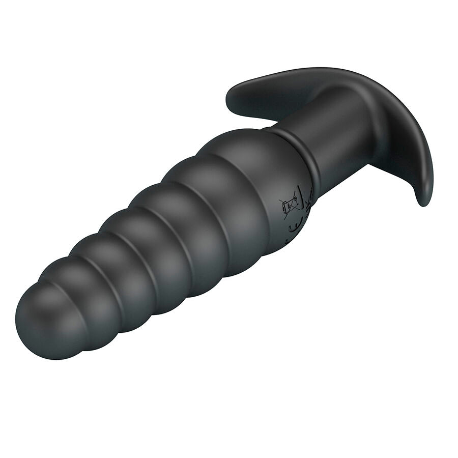 Plug anale vibrante in silicone per prostata