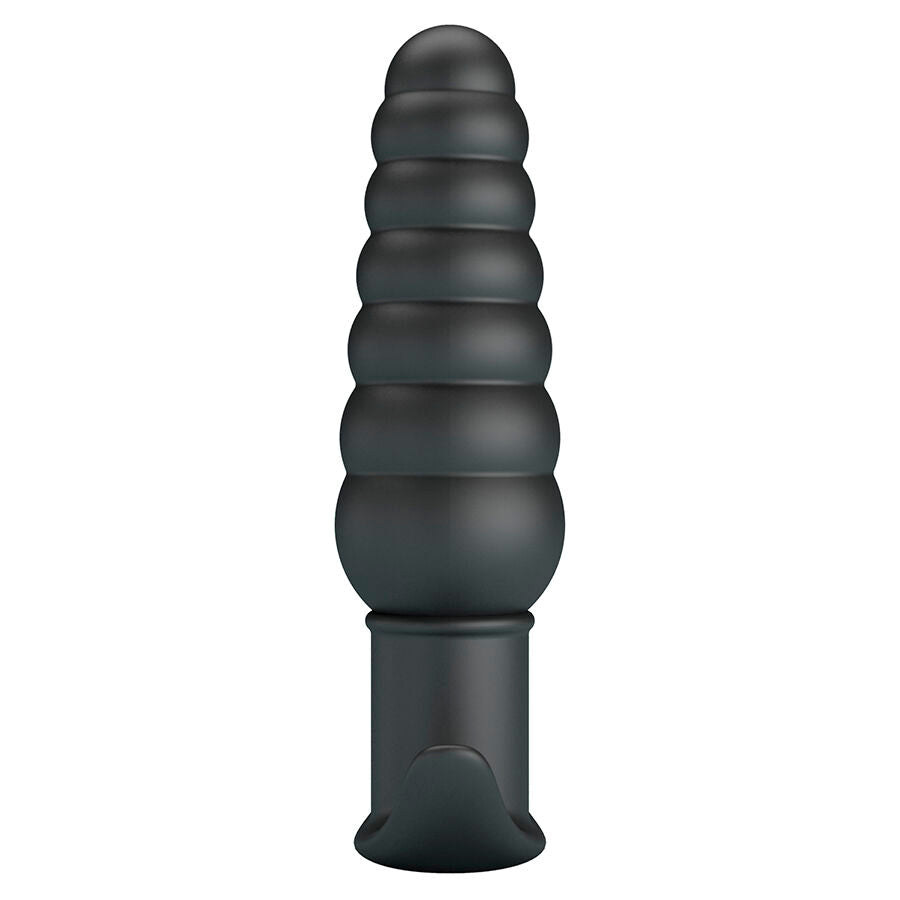 Plug anale vibrante in silicone per prostata