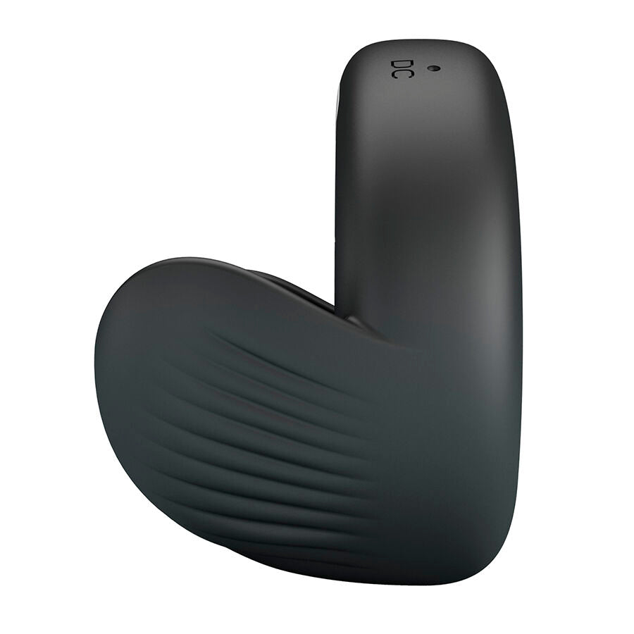 ANELLO VIBRANTE PER PENE CON STIMOLATORE TESTICOLARE, 10 MODALITÀ DI INTENSITÀ, SILICONE PREMIUM