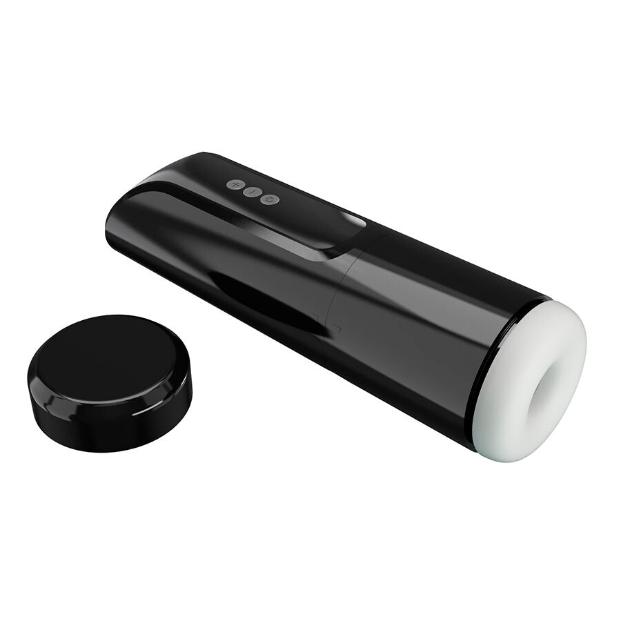 MASTURBATORE VIBRANTE CON SUZIONE, SCHERMO LED, TEXTURE REALISTICA