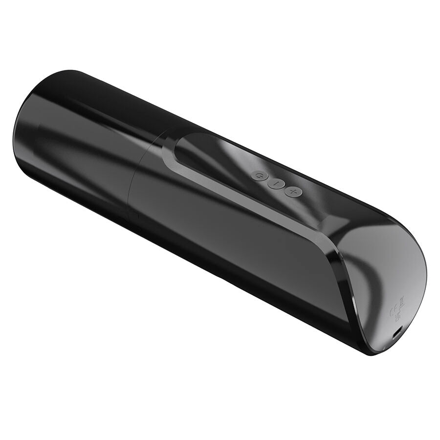 MASTURBATORE VIBRANTE CON SUZIONE, SCHERMO LED, TEXTURE REALISTICA