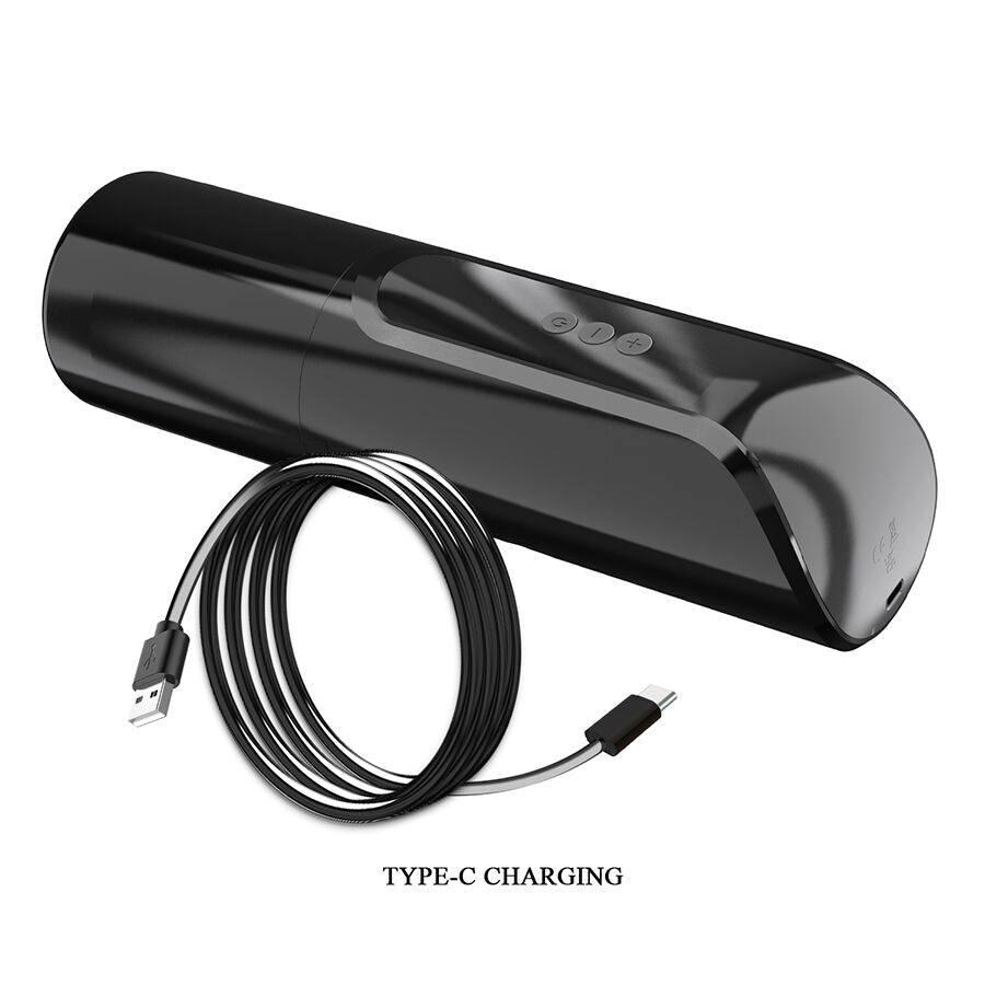 MASTURBATORE VIBRANTE CON SUZIONE, SCHERMO LED, TEXTURE REALISTICA