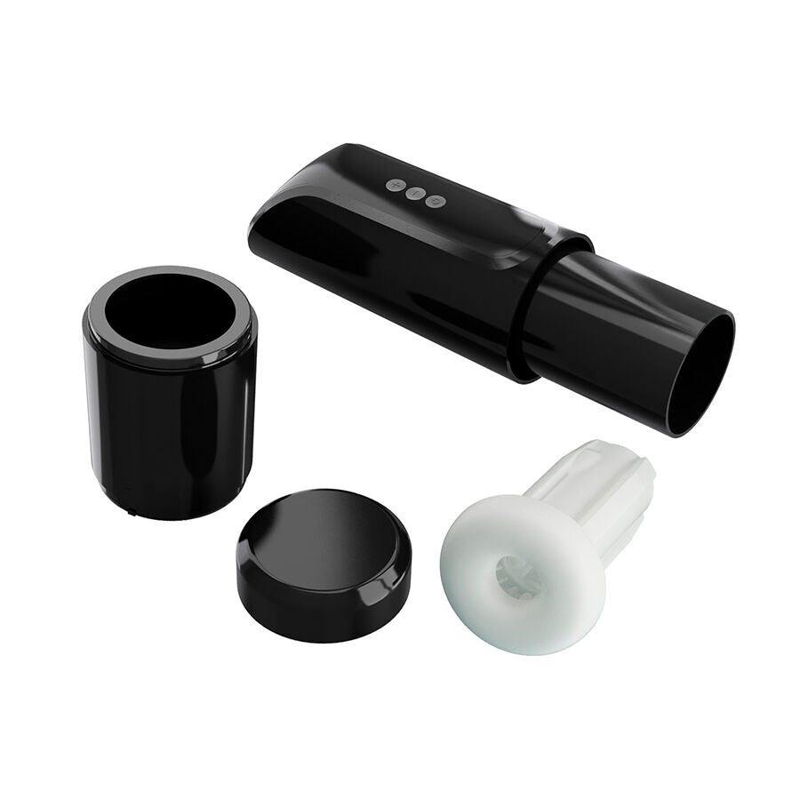 MASTURBATORE VIBRANTE CON SUZIONE, SCHERMO LED, TEXTURE REALISTICA