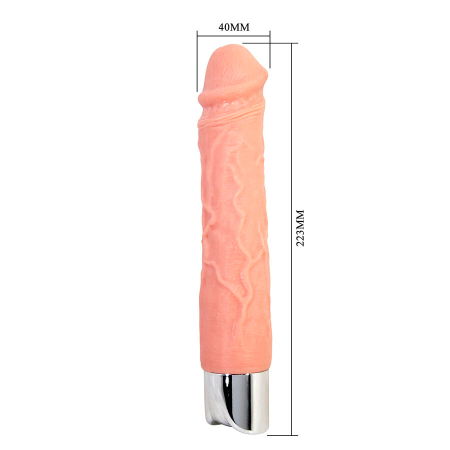 VIBRATORE REALISTICO FLESSIBILE, 10 FUNZIONI DI VIBRAZIONE, RICARICABILE USB