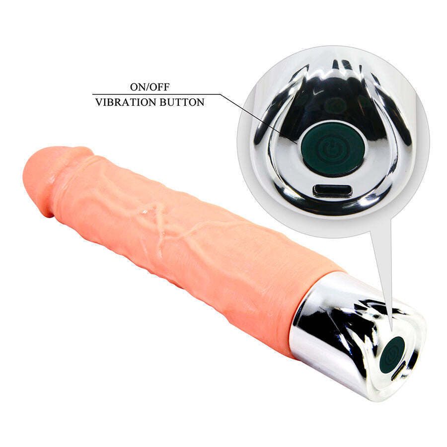 VIBRATORE REALISTICO FLESSIBILE, 10 FUNZIONI DI VIBRAZIONE, RICARICABILE USB