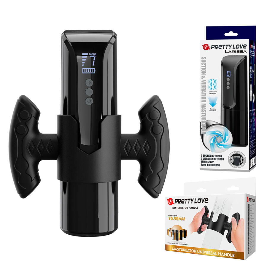 MASTURBATORE, SUZIONE E VIBRAZIONE, SCHERMO LED