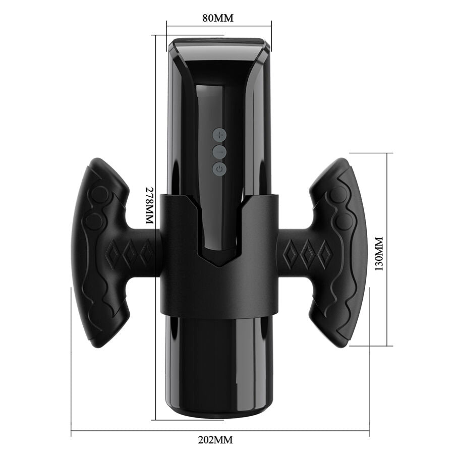 MASTURBATORE, SUZIONE E VIBRAZIONE, SCHERMO LED
