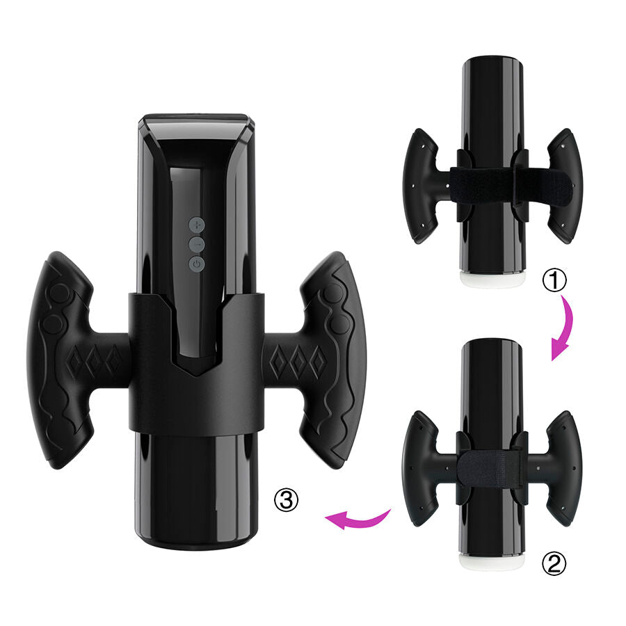 MASTURBATORE, SUZIONE E VIBRAZIONE, SCHERMO LED