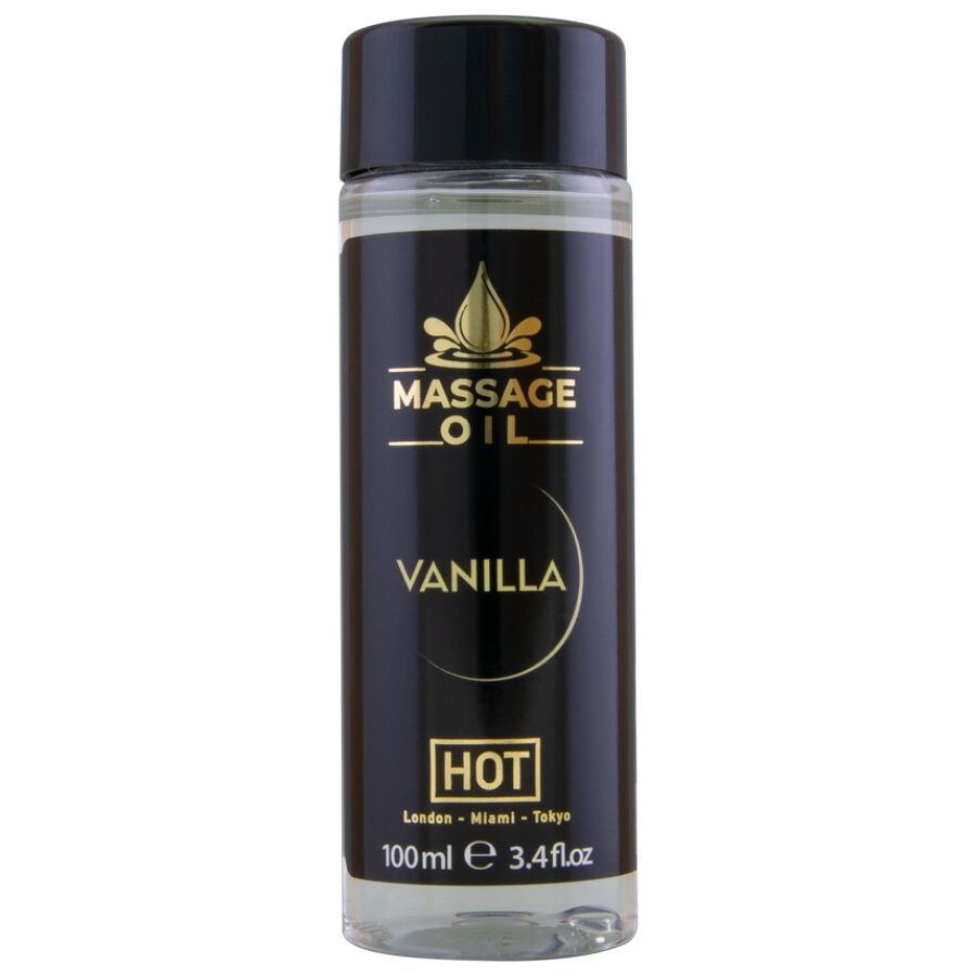 OLIO DA MASSAGGIO VANIGLIA, NUTRIENTE CON VITAMINA E, TEXTURE SETOSA 100 ML