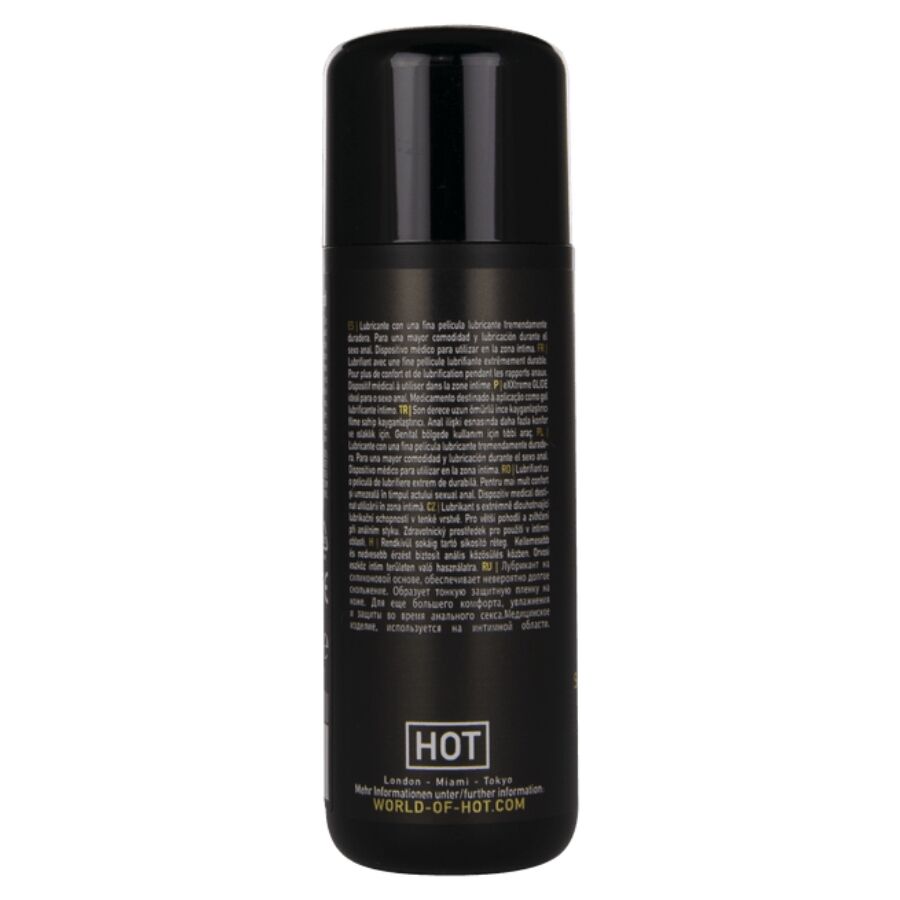 LUBRIFICANTE SILICONE PREMIUM PER COMFORT ANALE, FORMULA LENITIVA CON IPERICO E OLIO DI ENOTERA, LUBRIFICAZIONE ULTRA-DURATURA 50 ML