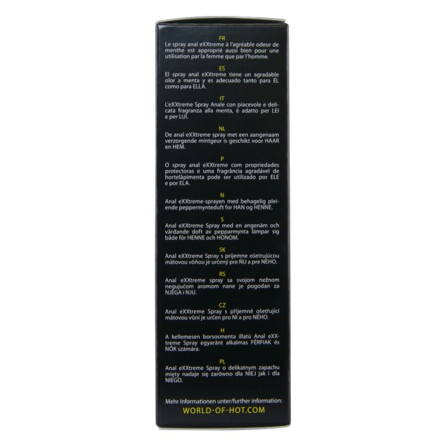 SPRAY ANALE RILASSANTE, FORMULA LENITIVA CON ALOE VERA, EFFETTO RINFRESCANTE ALLA MENTA