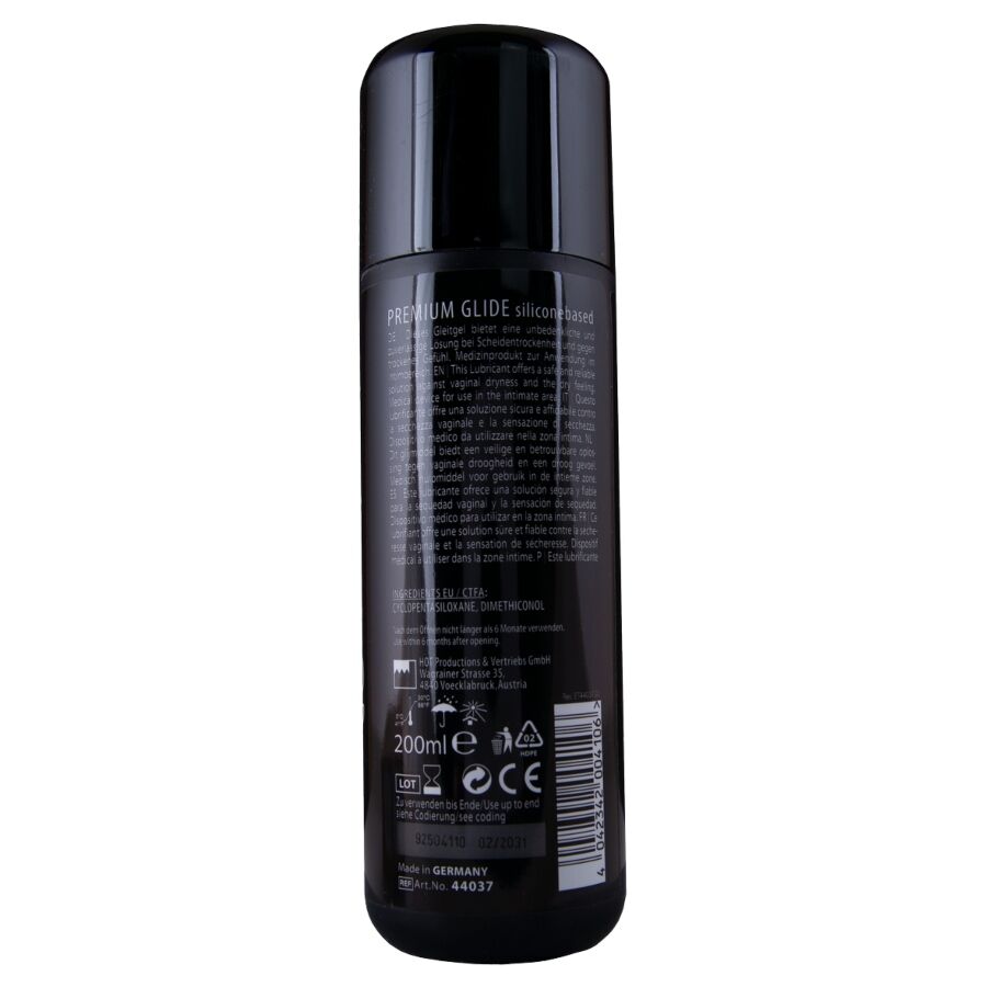 LUBRIFICANTE SILICONE PREMIUM, LUNGA DURATA, FORMULA SETOSA