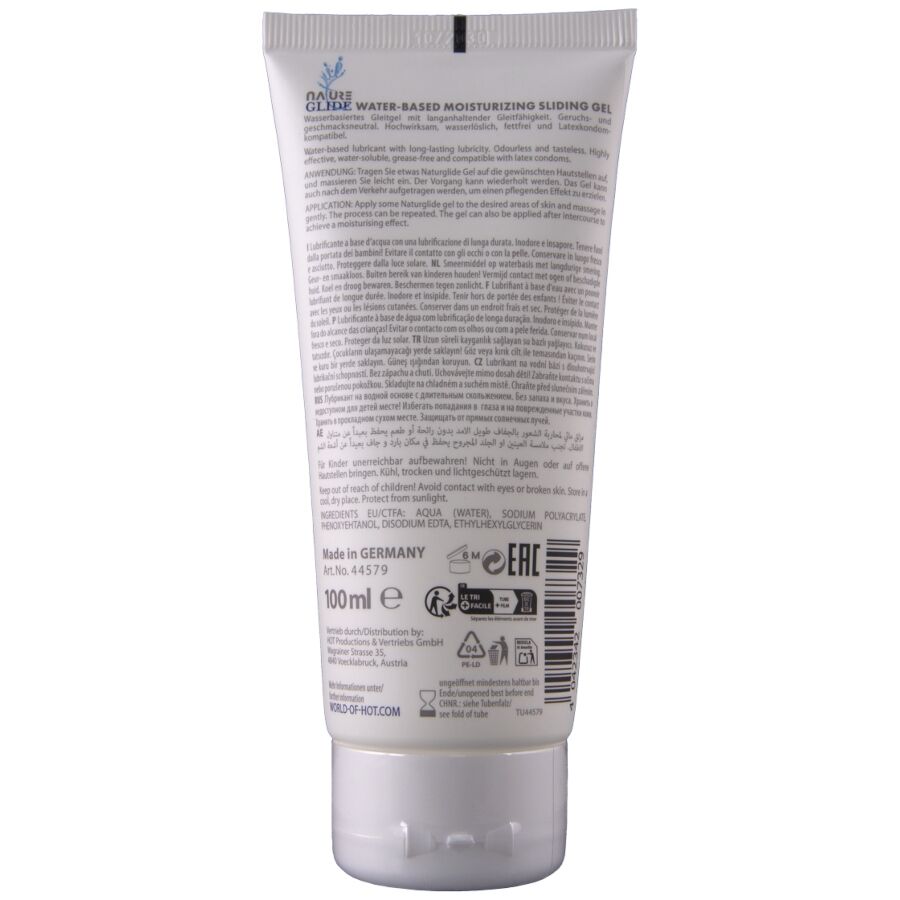 LUBRIFICANTE A BASE D'ACQUA, FORMULA DURATURA E INODORE, COMPATIBILE CON PRESERVATIVI