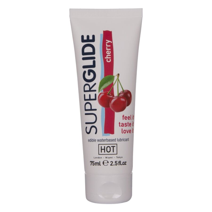 LUBRIFICANTE COMMESTIBILE CILIEGIA, A BASE D'ACQUA, 75 ML