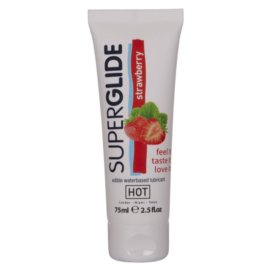 LUBRIFICANTE COMMESTIBILE, FRAGOLA, 75 ML