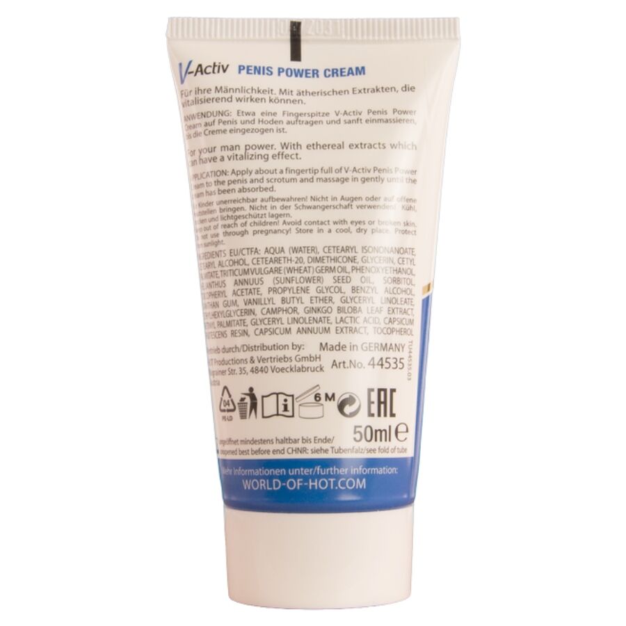 CREMA RIVITALIZZANTE PER UOMO, FORMULA NUTRIENTE AD ASSORBIMENTO RAPIDO, SUPPORTO VITALITÀ INTIMA