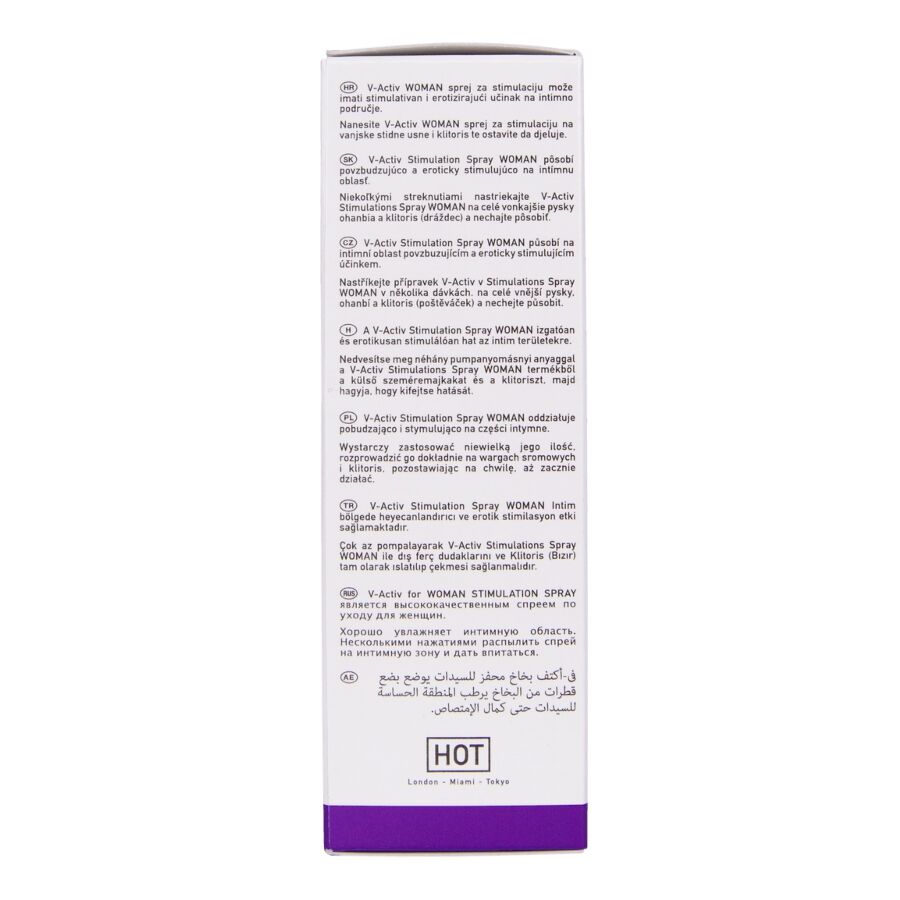 SPRAY STIMOLANTE DONNA, EFFETTO IMMEDIATO, FORMULA LENITIVA