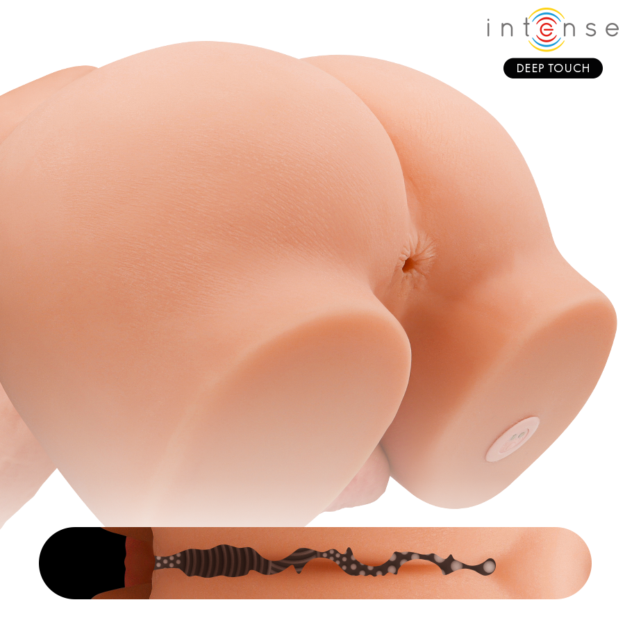TORSO REALISTICO, VIBRAZIONE POTENTE, SPINTA AUTOMATICA