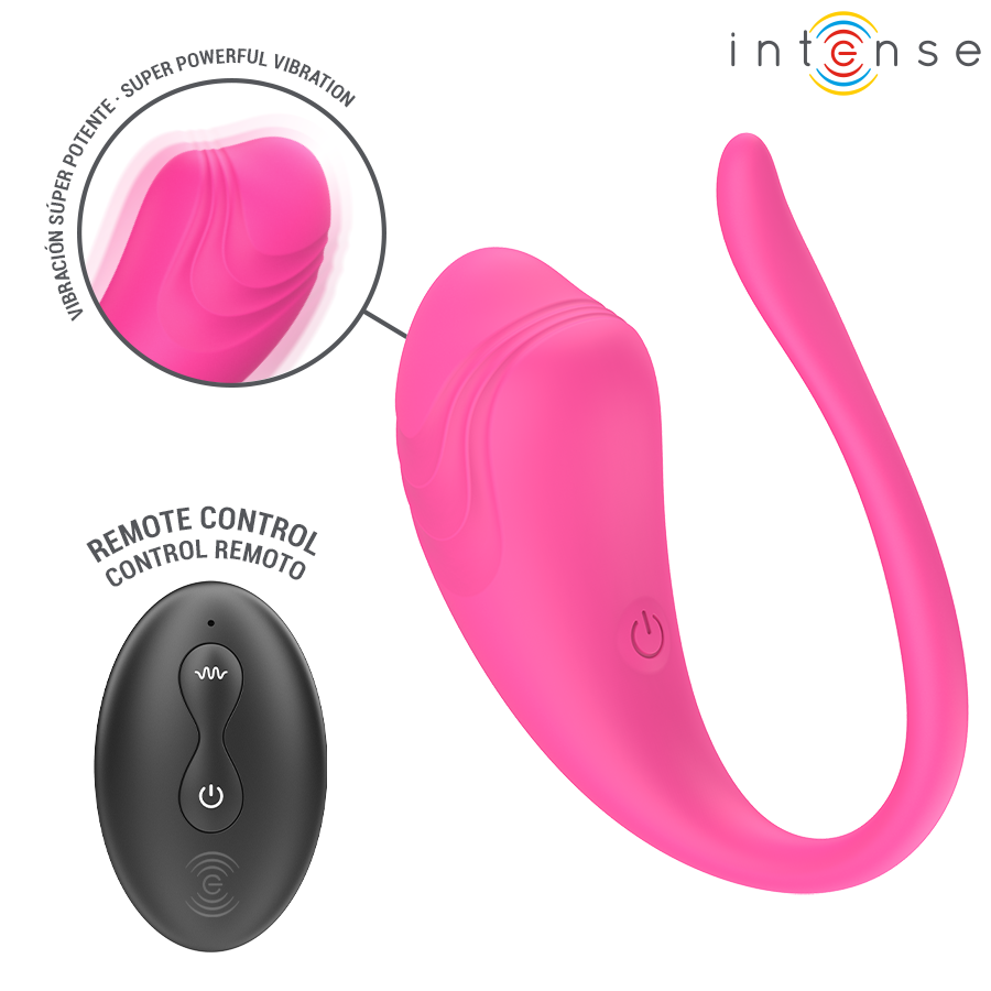 OVETTO VIBRANTE INTENSE, TELECOMANDO WIRELESS, RICARICA USB