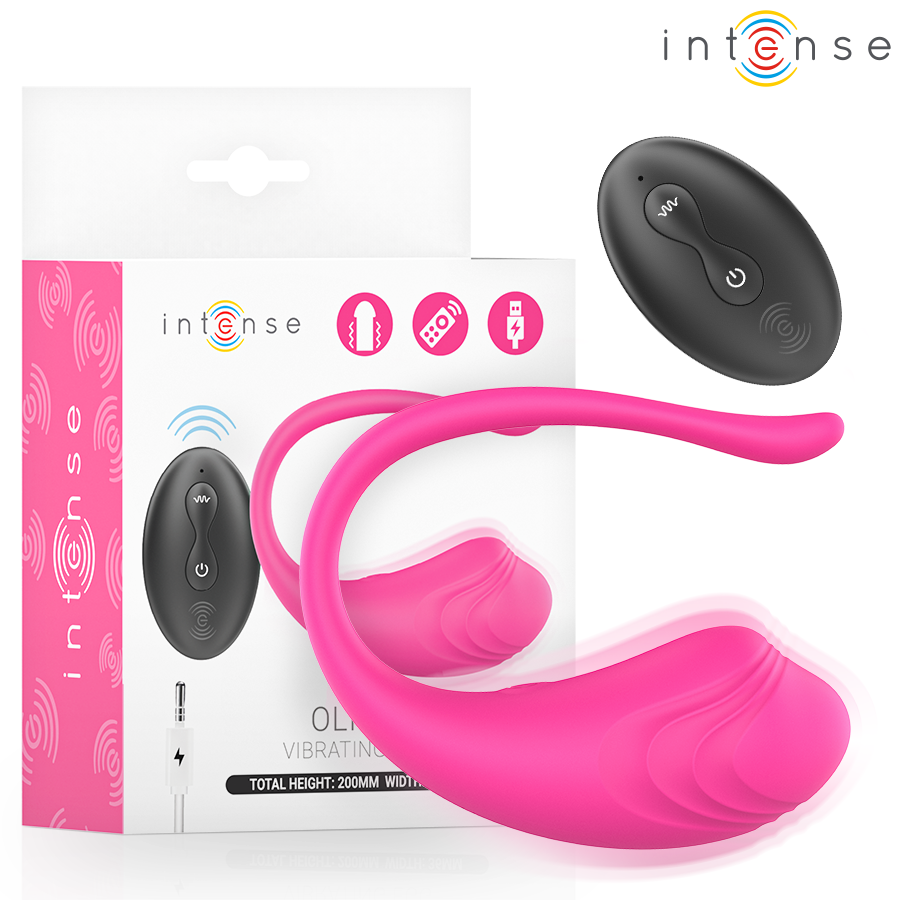 OVETTO VIBRANTE INTENSE, TELECOMANDO WIRELESS, RICARICA USB