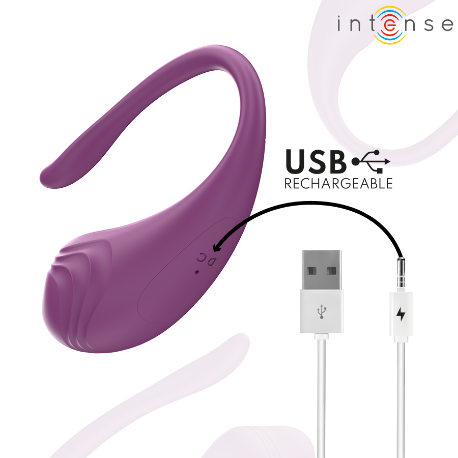 OVETTO VIBRANTE, TELECOMANDO WIRELESS, RICARICA USB