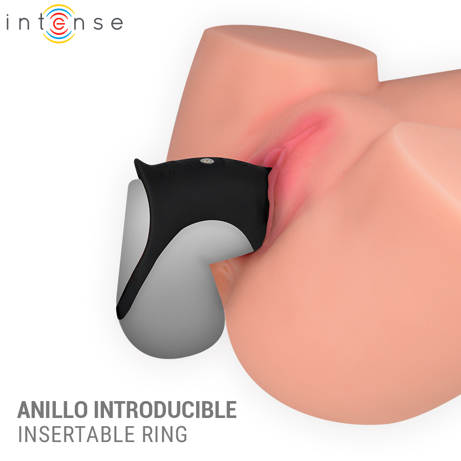 ANELLO VIBRANTE REGOLABILE, STIMOLAZIONE SUPERIORE, COMFORT ELASTICO