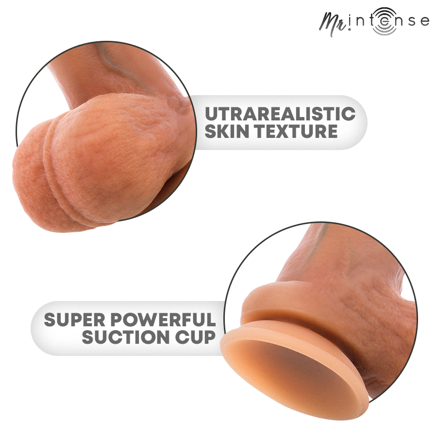 DILDO ULTRA-REALISTICO CON TESTICOLI, SILICONE LIQUIDO MORBIDISSIMO