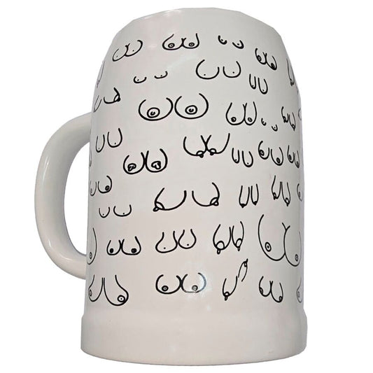 TAZZA EROTICA 700ML, CERAMICA COLORATA, REGALO ORIGINALE