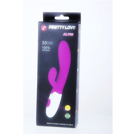 PRETTY LOVE - FLIRTATION ALVIS VIBRATORE  CON STIMOLATORE CLITORIDEO