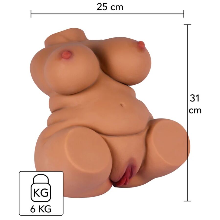 HIDDEN DESIRE - FAT FUCK QUEEN TORSO MASTURBATORE FEMMINILE 6 KG
