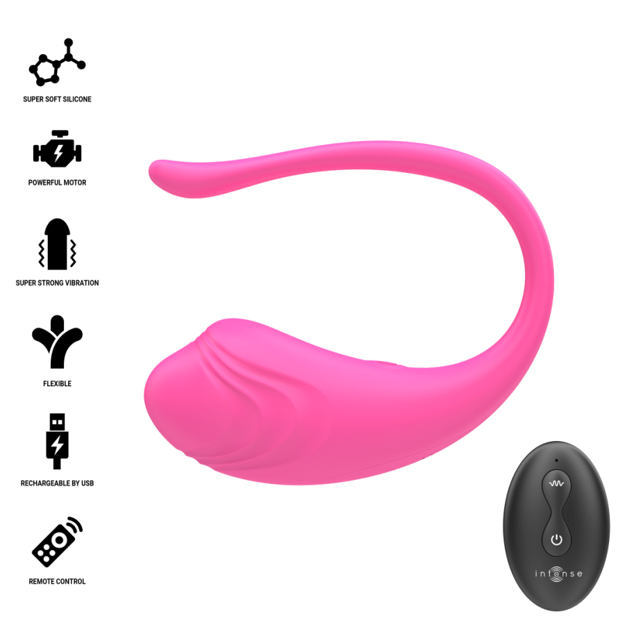 OVETTO VIBRANTE INTENSE, TELECOMANDO WIRELESS, RICARICA USB