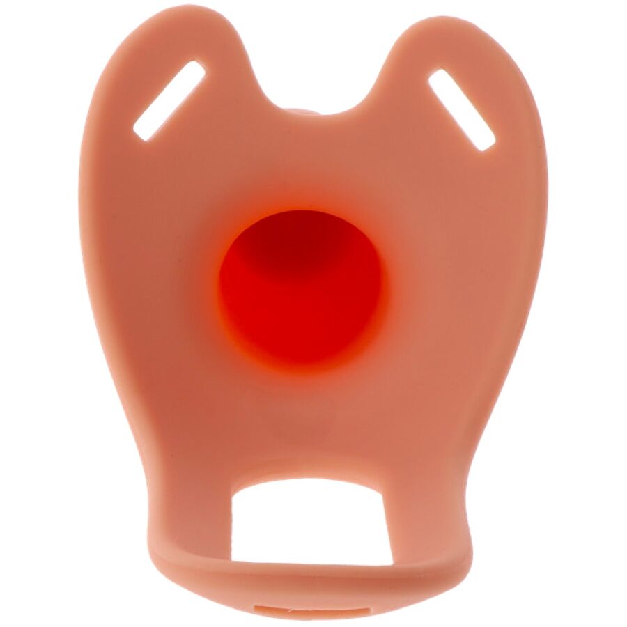 GUAINA PER PENE CON STRAP-ON 18 CM IN SILICONE, DESIGN IPERREALISTICO, IMBRACATURA REGOLABILE