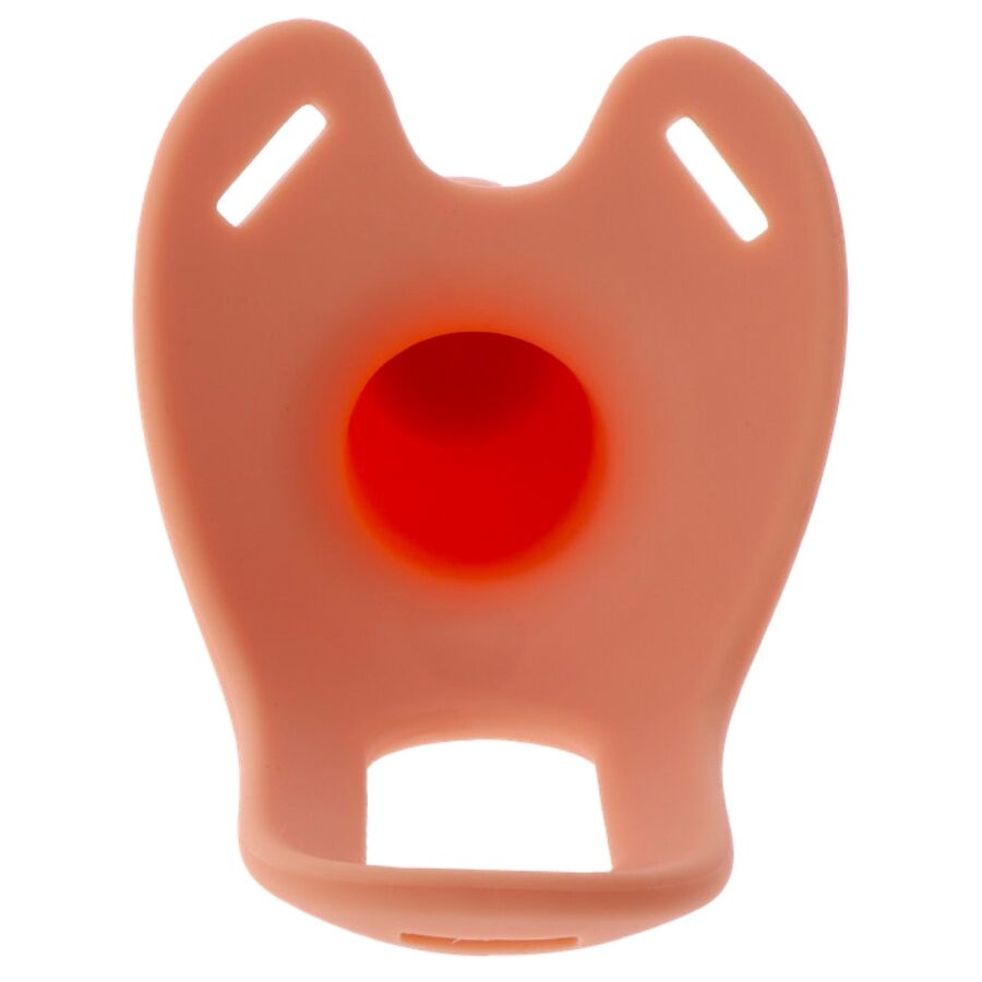 GUAINA VIBRANTE 18 CM CON STRAP-ON, 10 MODALITÀ, TELECOMANDO WIRELESS, SILICONE MEDICO
