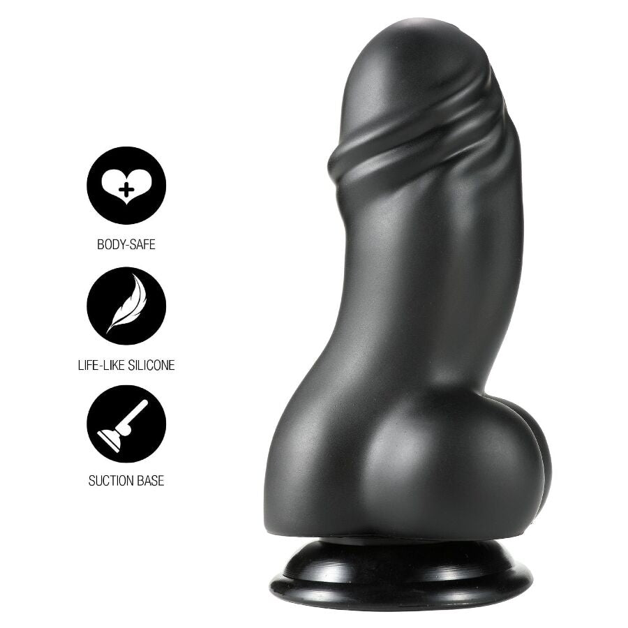 DILDO VOLUME ESTREMO, 19 CM, VENTOSA POTENTE