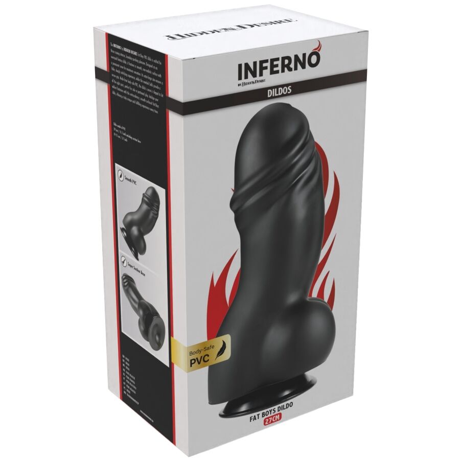 DILDO COLOSSALE CON VENTOSA, 27 CM, MASSIMA STIMOLAZIONE