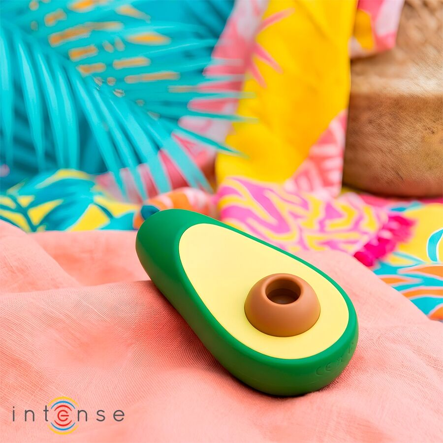 INTENSE - WAKI STIMOLATORE CLITORIDEO AD ASPIRAZIONE AVOCADO