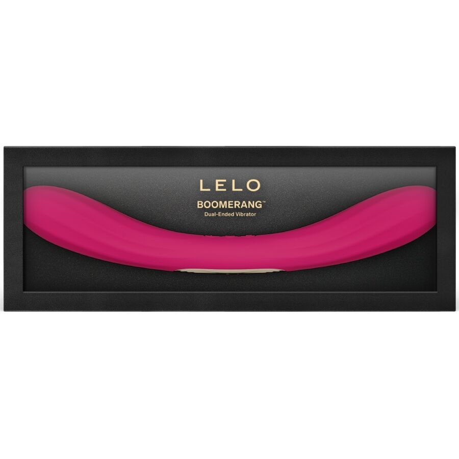 LELO - BOOMERANG VIBRATORE A DOPPIA ENDA CERISE