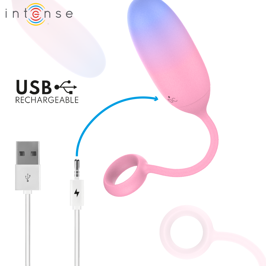 OVETTO CON STIMOLAZIONE PUNTO G, 10 PROGRAMMI VIBRATORI, SILICONE PREMIUM