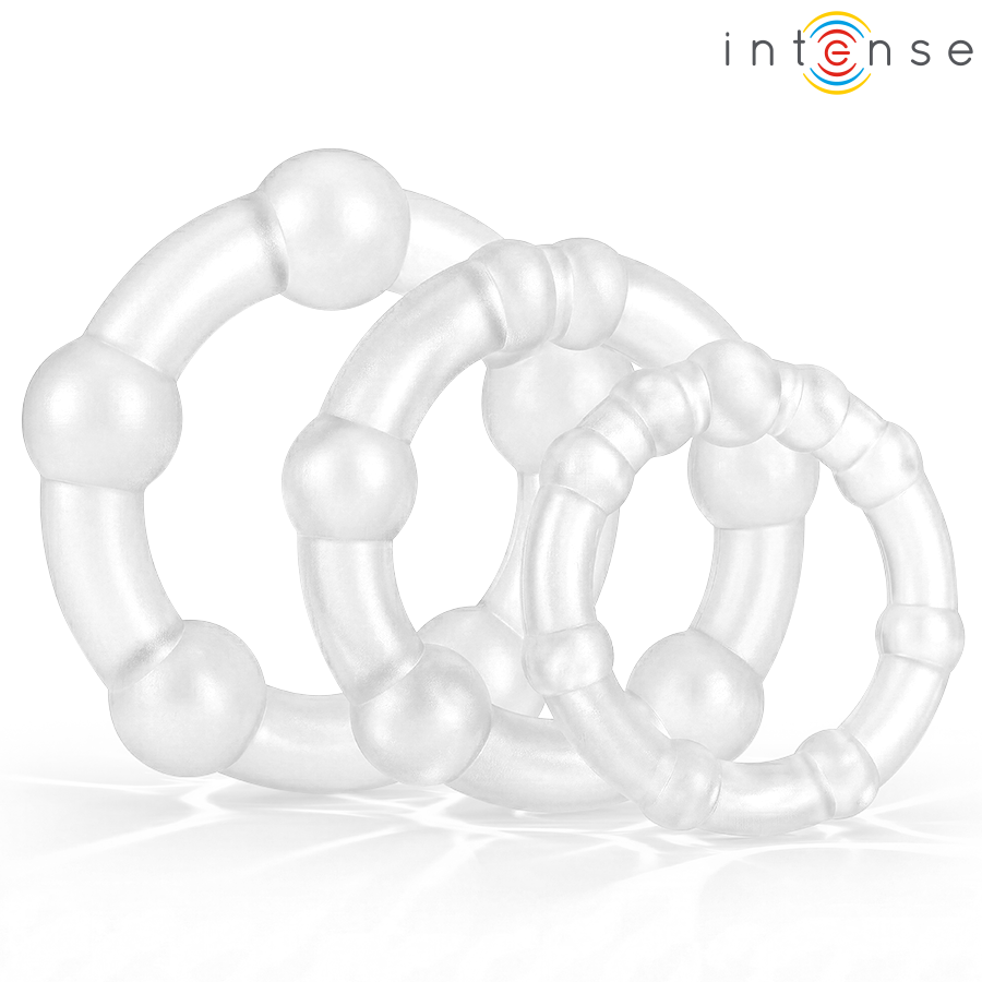 ANELLI PENE ERGONOMICI, SILICONE MEDICALE, IMPERMEABILI