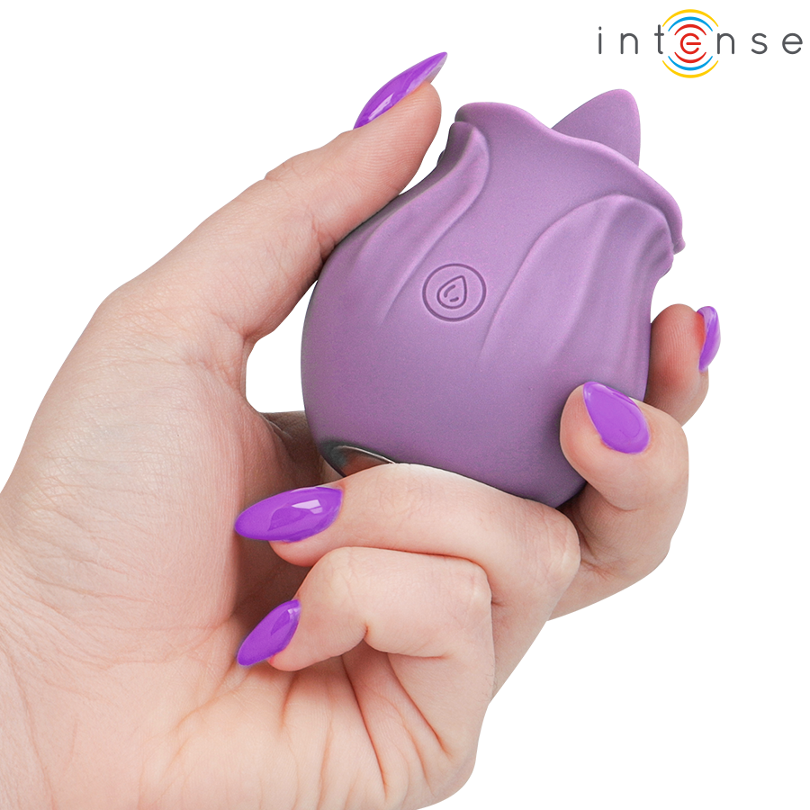 STIMOLATORE CLITORIDEO CON 10 VIBRAZIONI, SILICONE PREMIUM, IMPERMEABILE