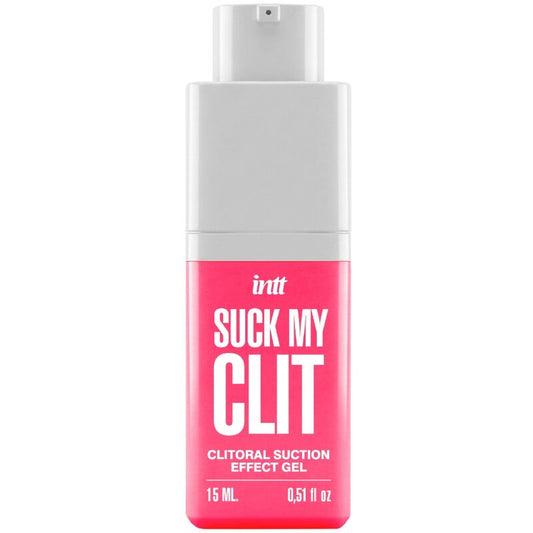 INTT - SUCK MY CLIT GEL EFFETTO ASPIRAZIONE FRAGOLA SELVAGGIA 15 ML