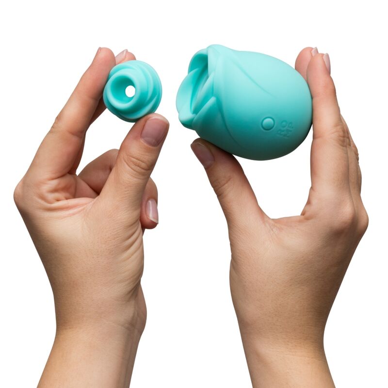 STIMOLATORE CLITORIDEO A IMPULSI D'ARIA CON EFFETTO FOSFORESCENTE