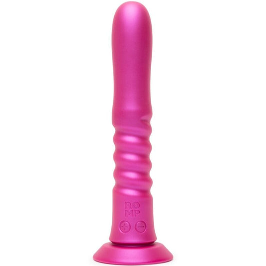 ROMP - JIGGLE VIBRATORE SU E GIÙ CON VENTOSA ROSA