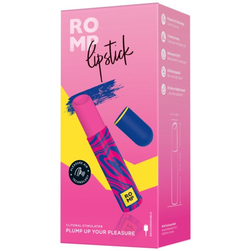 ROSSETTO VIBRANTE DISCRETO, 7 LIVELLI DI STIMOLAZIONE, RICARICABILE USB